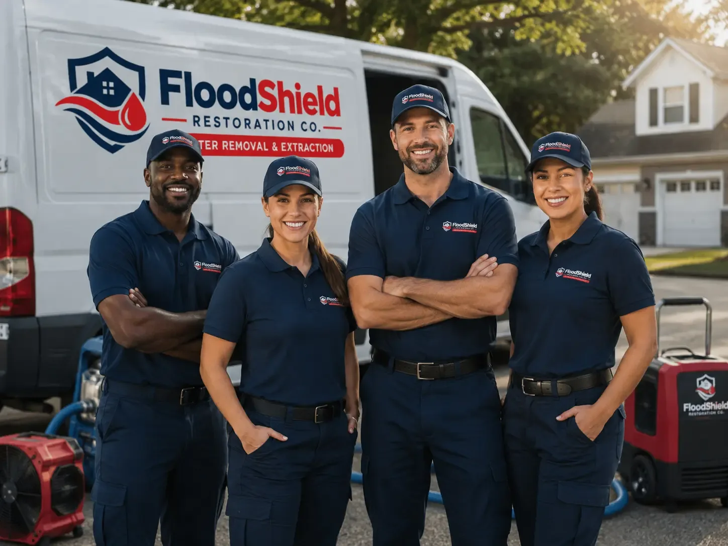 Flood Damage Restoration company in Falun, KS