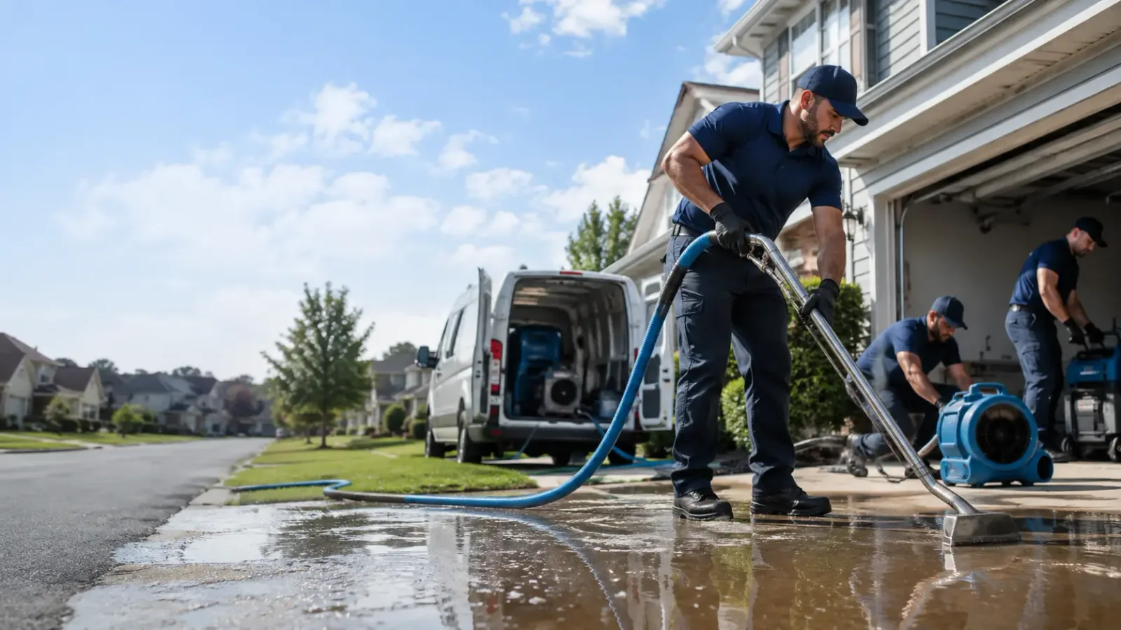 Flood Damage Restoration in Falun, KS